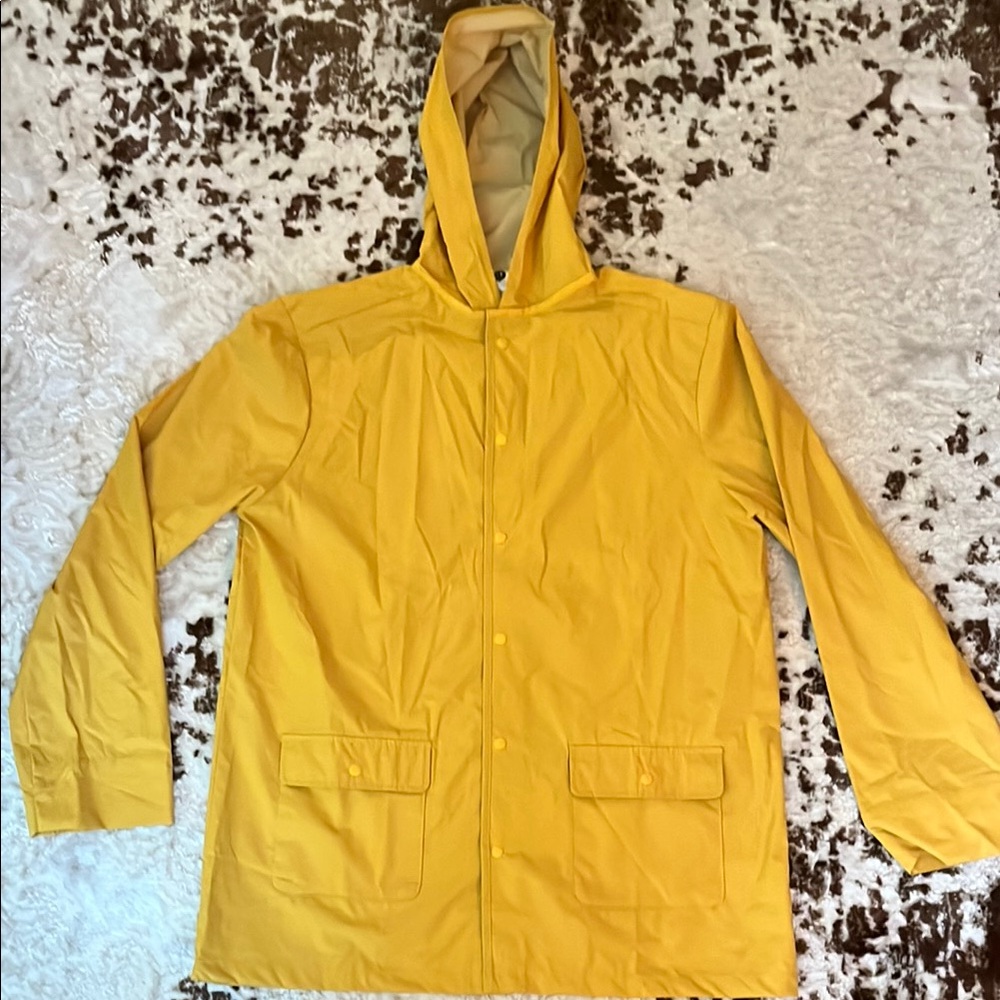 IT Georgie Yellow Hooded Rain Jacket